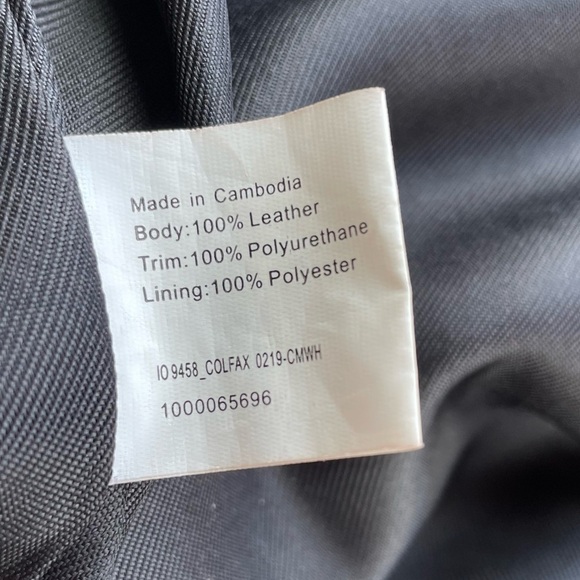 The Sak Pebble Leather Shoulder Bag with Gold Tone Stud Accents in Lavender - Picture 10 of 15